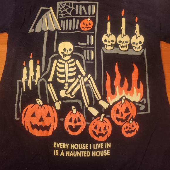 Skull graphic tee by Wicked Clothes - Picture 4 of 10